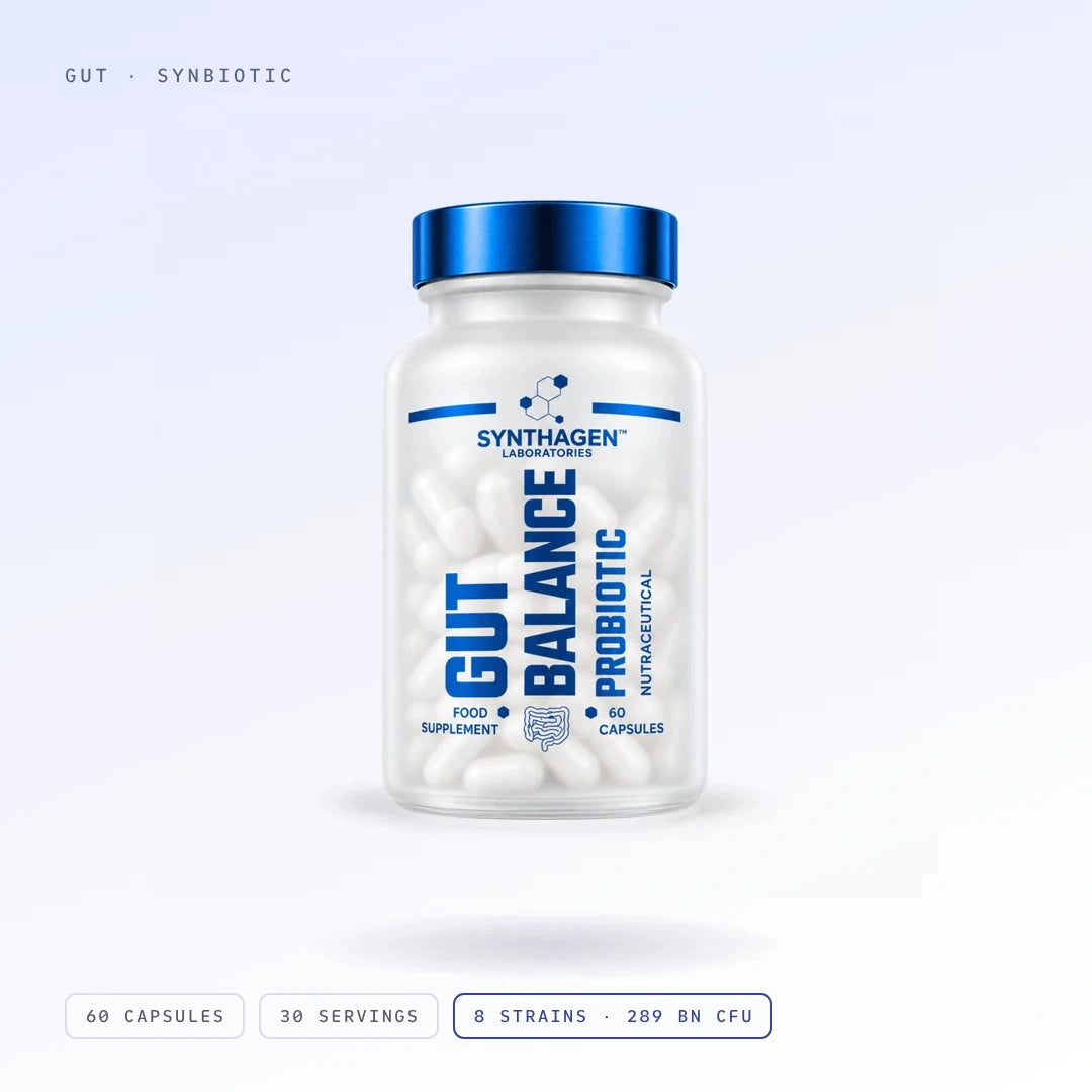 GUT BALANCE™, jar of 60 capsules