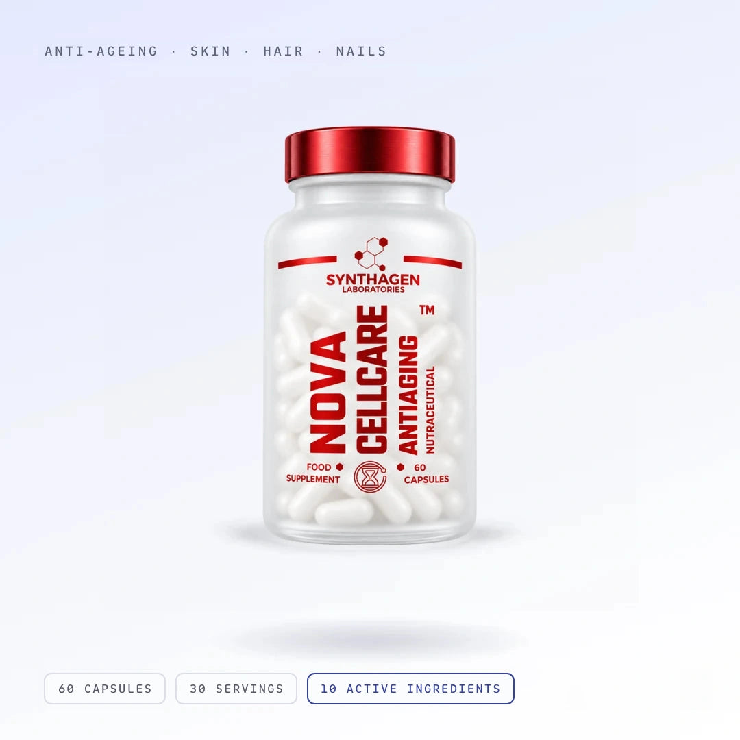 NOVA CELLCARE™, jar of 60 capsules