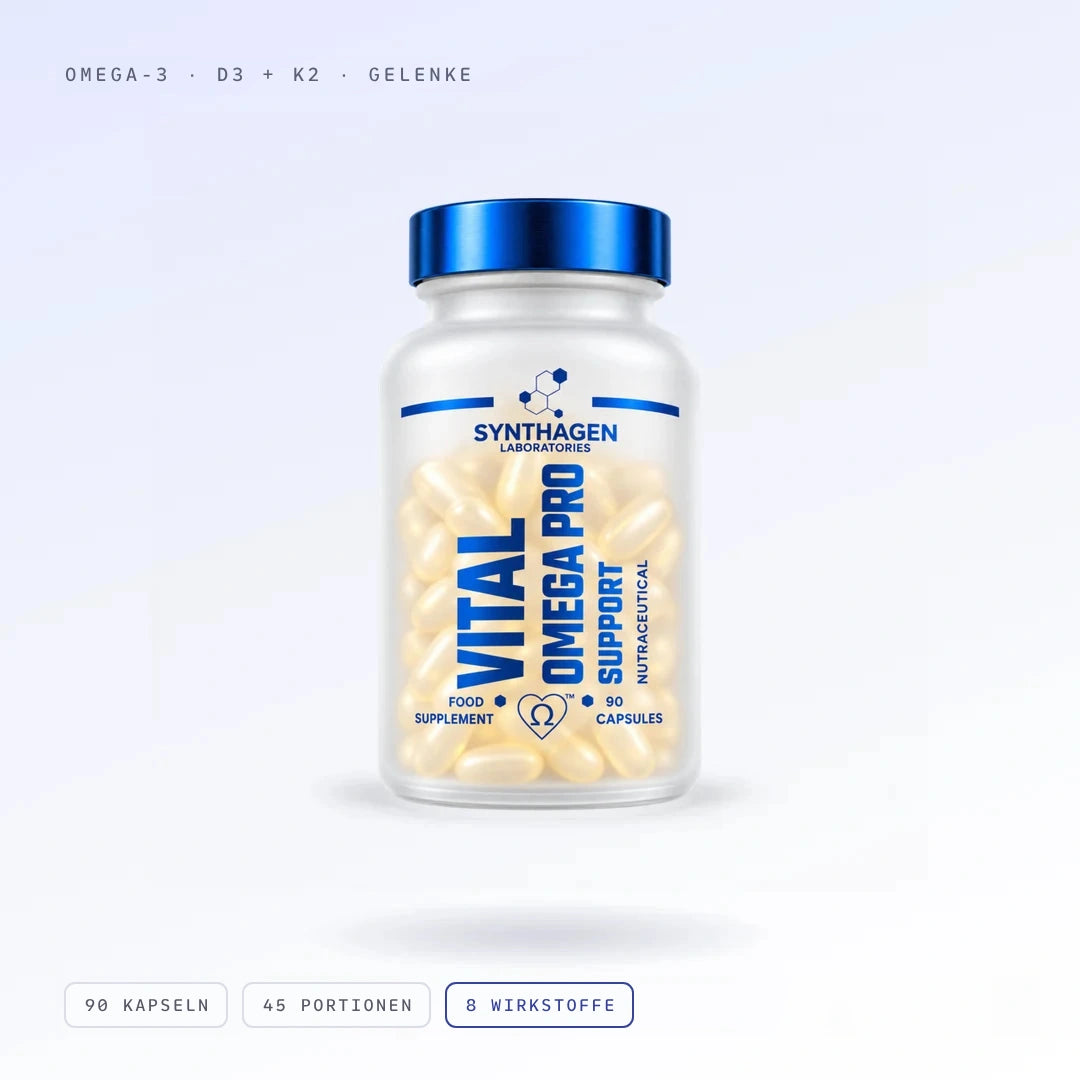 VITAL OMEGA PRO™, Dose mit 90 Kapseln