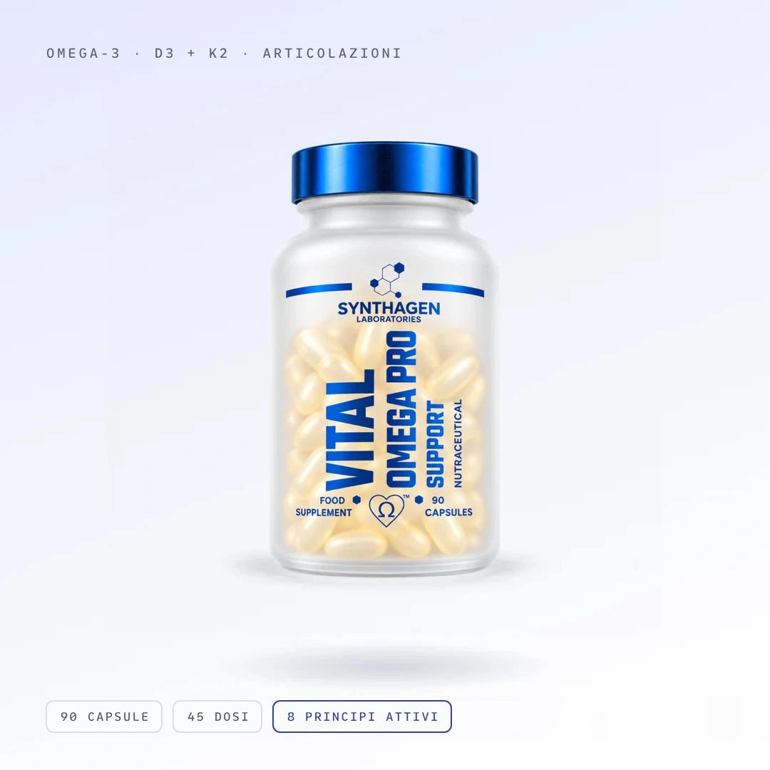 VITAL OMEGA PRO™, barattolo da 90 capsule