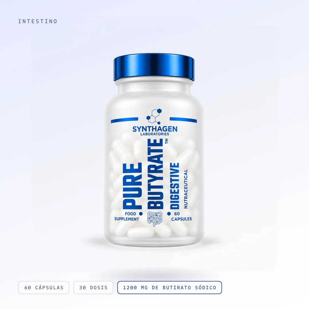 PURE BUTYRATE™, bote de 60 cápsulas