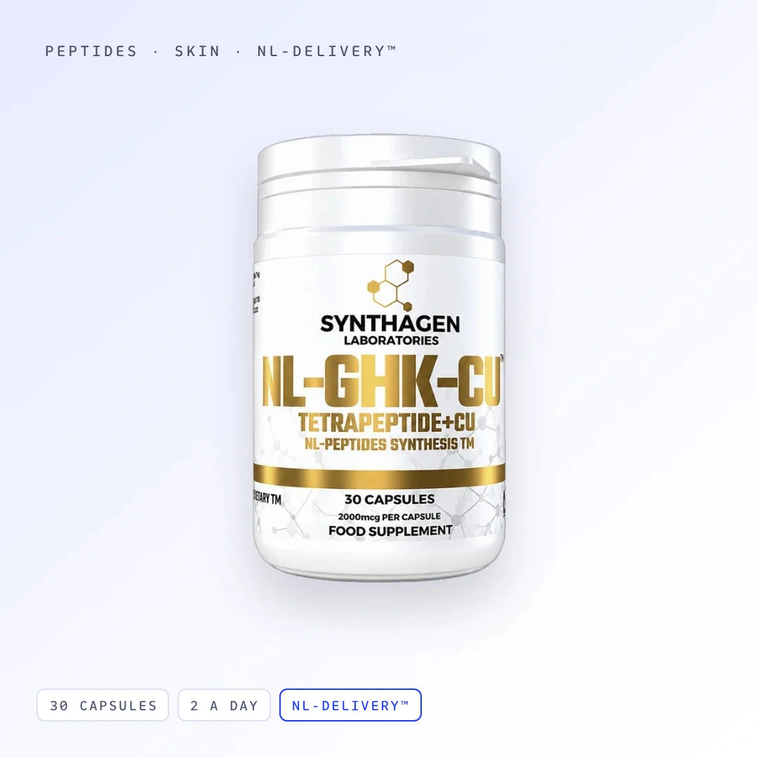 NL-GHK-Cu™, jar of 30 capsules
