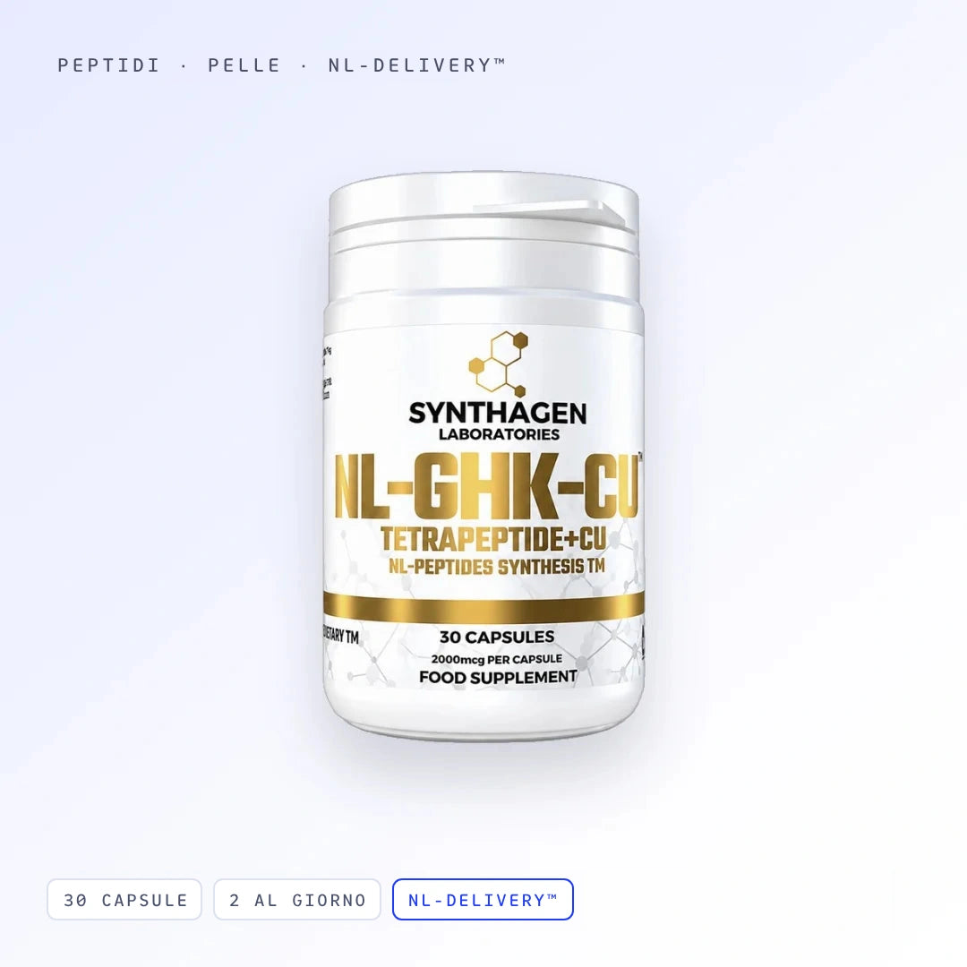 NL-GHK-Cu™, barattolo da 30 capsule