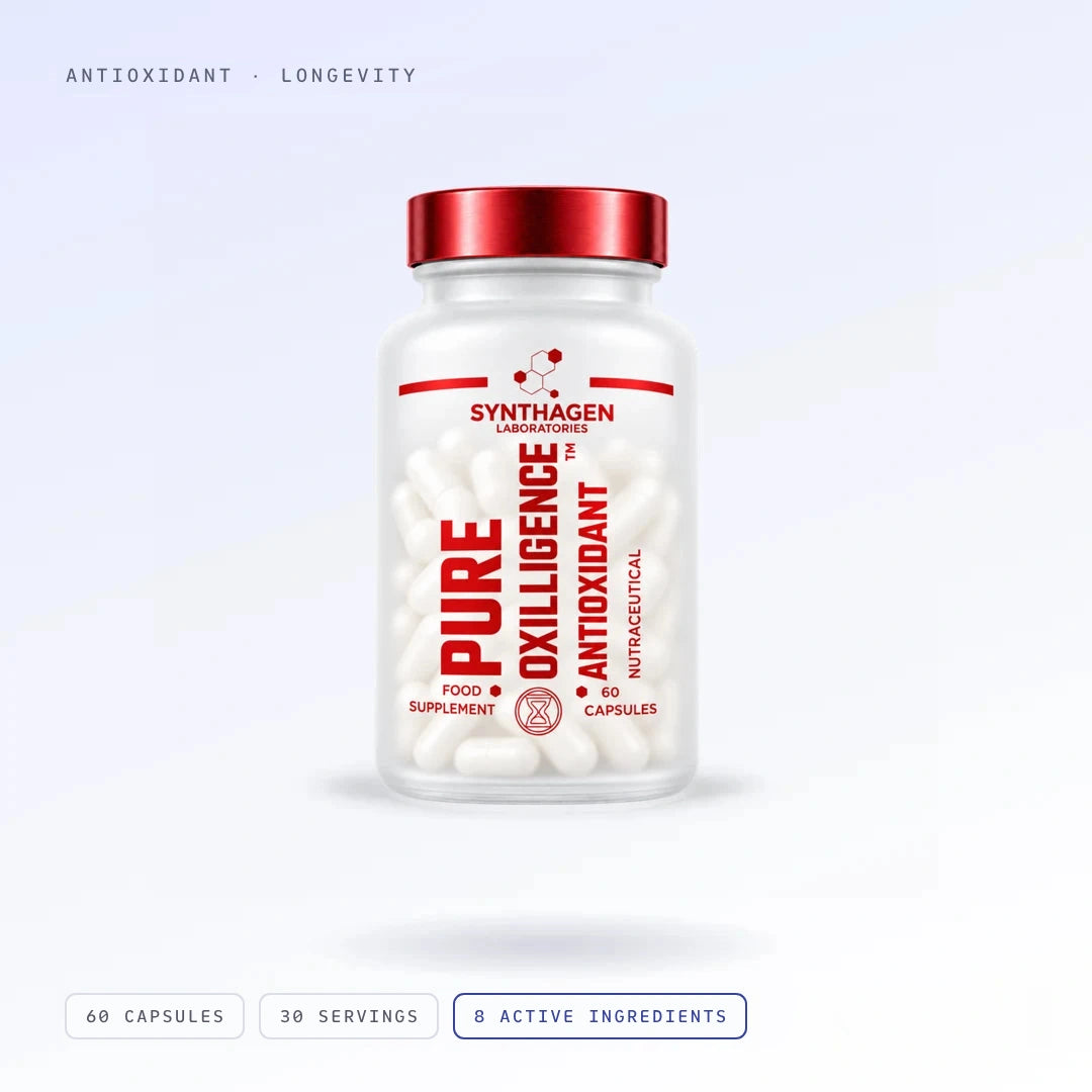 PURE OXILLIGENCE™, jar of 60 capsules