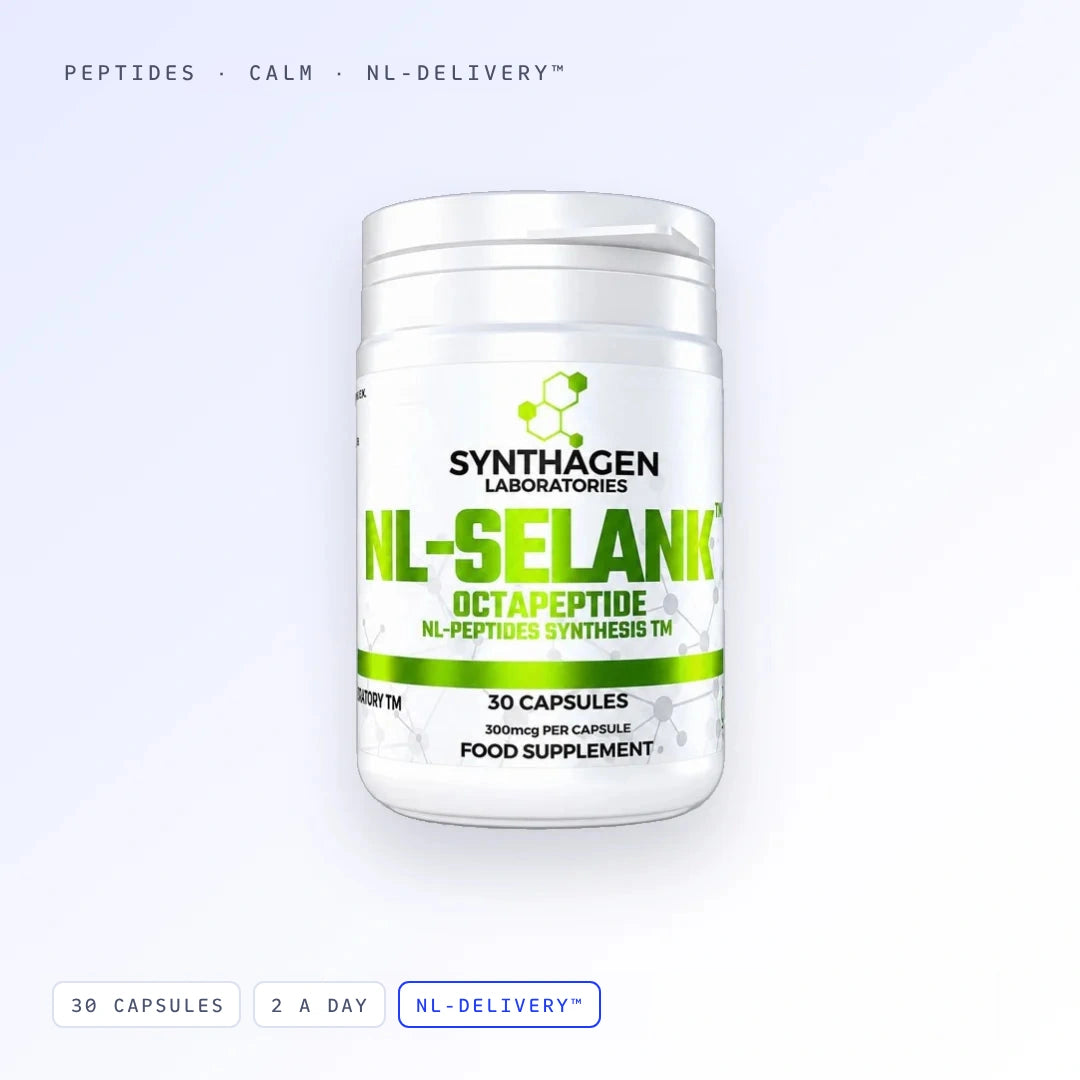 NL-SELANK™, jar of 30 capsules