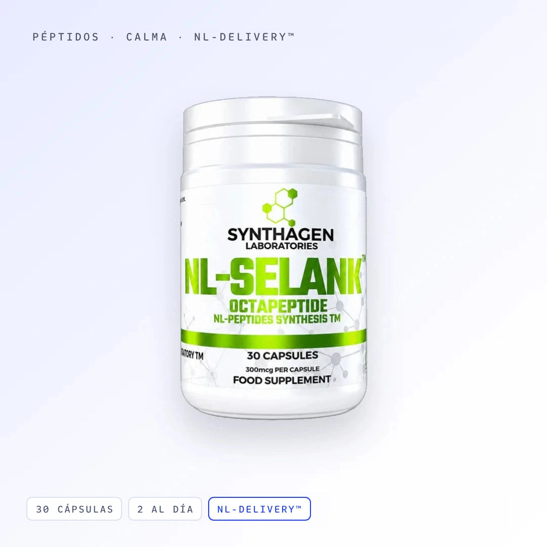 NL-SELANK™, bote de 30 cápsulas