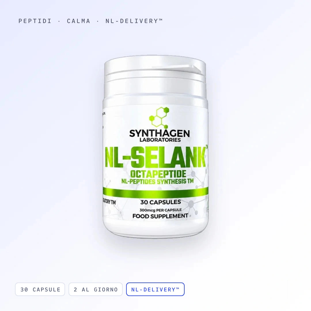 NL-SELANK™, barattolo da 30 capsule